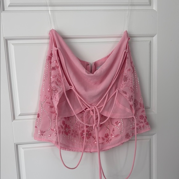 Peppermayo Light Pink Sequin Mini Dress 💖 - Picture 8 of 9